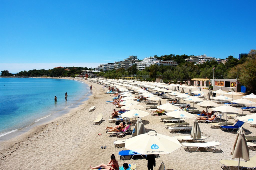 vouliagmeni beach athens greece