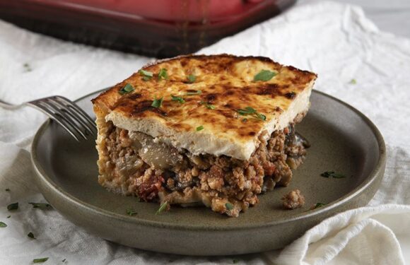 potatoes Mousakas recipe Moussaka Akis How to make Greek moussaka What is moussaka classic greek moussaka ingredients traditional greek moussaka The cooking foodie greek moussaka